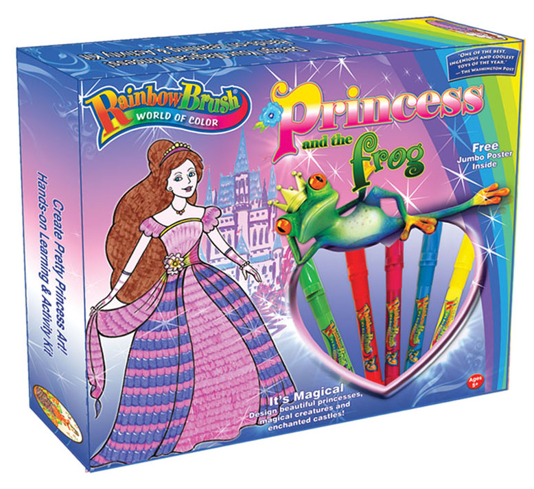 Princess and the Frog RainbowBrush Activity kit # 1480