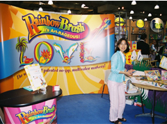 RainbowBrush offers Kids arts & crafts educational toys at Micahels crafts, Toys R Us and Hobby Lobby store
